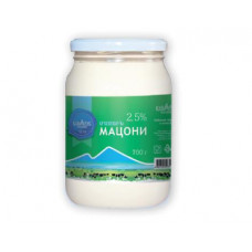 Мацони 2,5% банка 700г Кубарус