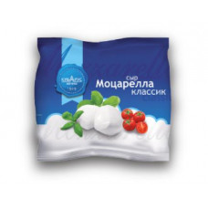 Сыр Моцарелла мини 50% плёнка 125г Кубарус